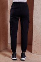 Hijab clothing BLACK ALVINA SWEATPANTS WITH POCKET DETAIL T 70398