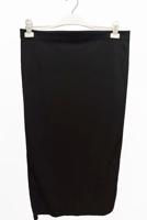 Tesettür giyim SİYAH BELİ LASTİKLİ KALEM ETEK T 802