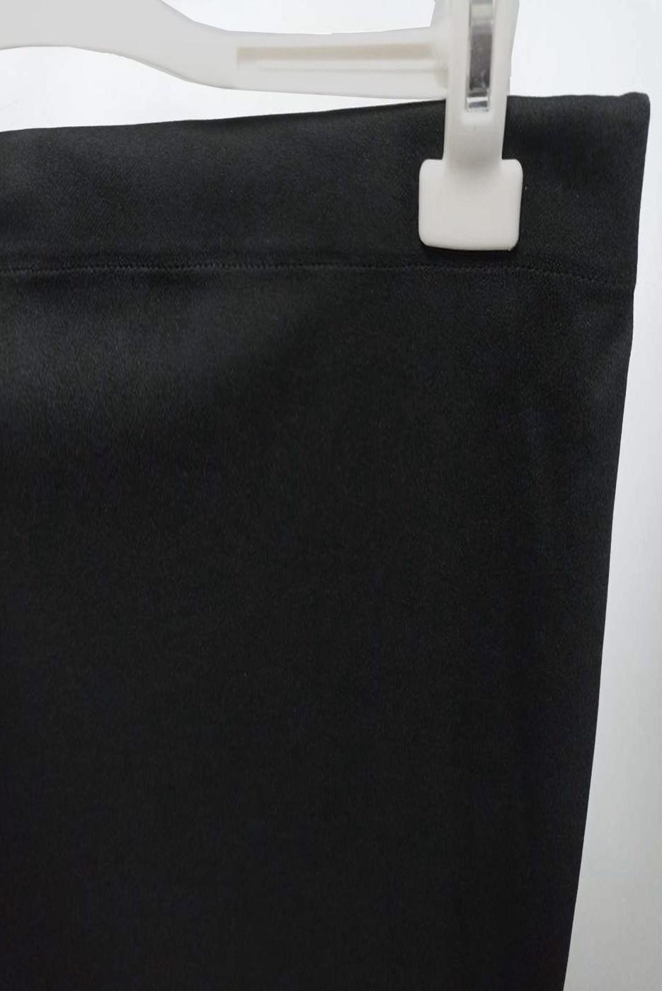 Tesettür giyim SİYAH BELİ LASTİKLİ KALEM ETEK T 802