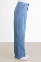 Tesettür giyim MAVİ BOL KESİM DENİM PANTOLON T 0505