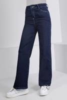 Tesettür giyim LACİVERT BOL KESİM DENİM PANTOLON T 0505