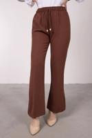 Vêtements hijab BRUN PANTALON ÉVASÉ À LACETS T 20001