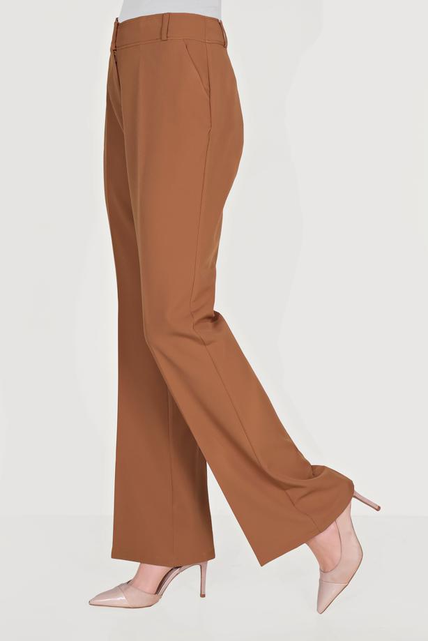 Hijab clothing TABA ALVİNA BUTTONED HIGH WAIST TROUSERS 70086  - TRENDTESETTÜR