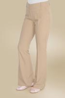 Tesettür giyim KAHVE ALVİNA DÜĞMELİ YÜKSEK BEL PANTOLON 70086	