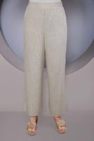 Vêtements hijab BEIGE ALVİNA POCKET DETAIL LIN ASPECT PANTALON 70162