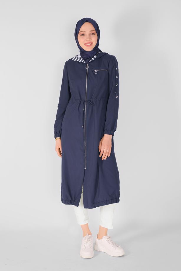 Hijab clothing CREAM ALVİNA SKINNY COTTON TROUSERS 70173  - TRENDTESETTÜR