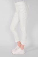Vêtements hijab CRÈME PANTALON SKINNY EN COTON ALVİNA 70173