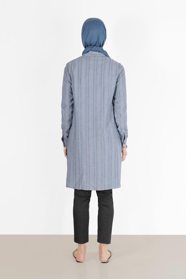 Tesettür giyim SİYAH ALVİNA DAR PAÇA PANTOLON 70174	 - TRENDTESETTÜR