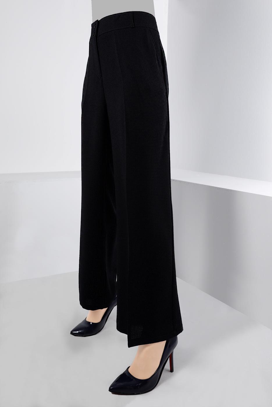 Vêtements hijab NOIR PANTALON LARGE ALVİNA 70191