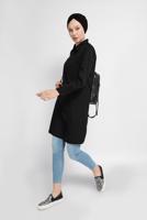 Vêtements hijab BLEU ALVİNA PANTALON EN DENIM À JAMBE SKINNY 70209-1