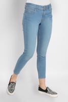 Vêtements hijab BLEU ALVİNA PANTALON EN DENIM À JAMBE SKINNY 70209-1