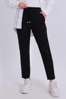Vêtements hijab NOIR PANTALON À TAILLE ÉLASTIQUE T 80004