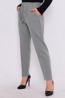 Vêtements hijab GRIS PANTALON À TAILLE ÉLASTIQUE T 80004