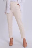 Vêtements hijab ÉCRU PANTALON À TAILLE ÉLASTIQUE T 80004