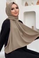 Tesettür giyim VİZON MEDİNE İPEGİ ŞAL T 0502