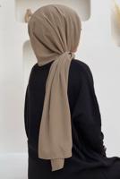 Tesettür giyim VİZON MEDİNE İPEGİ ŞAL T 0502