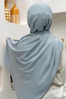 Tesettür giyim GRİ DÜZ ŞAL T 5202