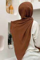 Tesettür giyim TABA DÜZ ŞAL T 5202