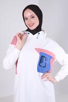 Vêtements hijab NOIR CHÂLE DROIT ALVINA T 8236