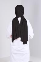 Vêtements hijab NOIR CHÂLE DROIT ALVINA T 8236