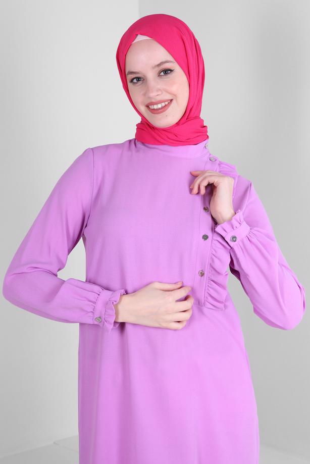 Vêtements hijab FUCHSIA CHÂLE DROIT ALVINA T 8236 - TRENDTESETTÜR