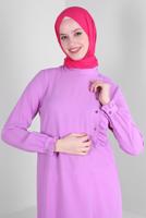 Hijab clothing FUCHSIA ALVINA STRAIGHT SHAWL T 8236