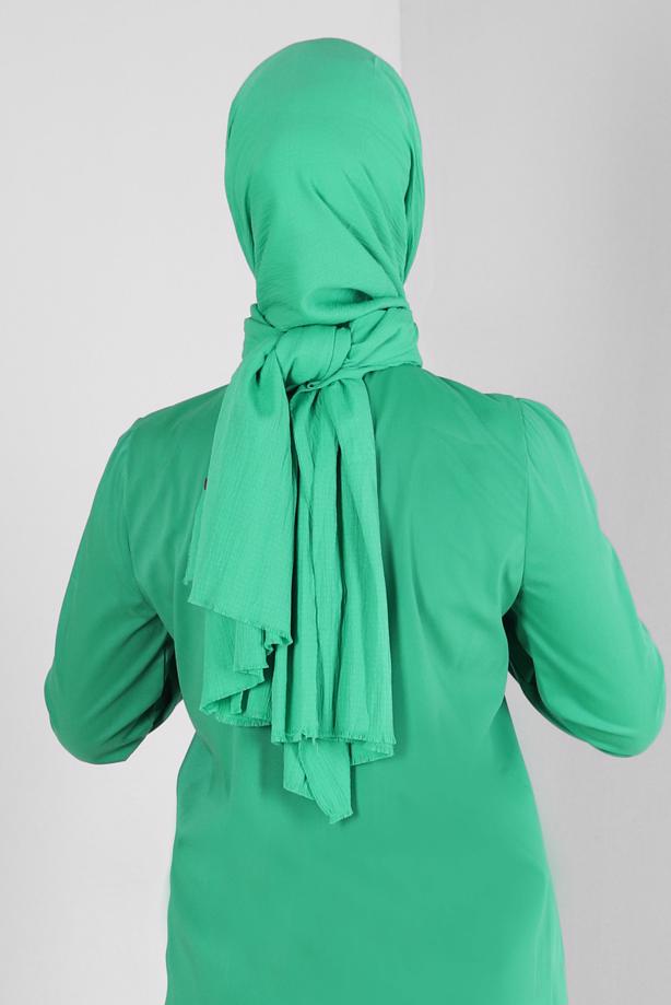 Vêtements hijab VERT CHÂLE DROIT ALVINA T 8236 - TRENDTESETTÜR