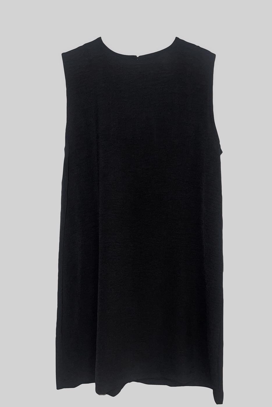 Vêtements hijab NOIR ENSEMBLE PANTALON LARGE CEINTURE 3 PIÈCES T 30013