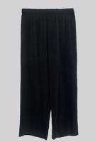 Vêtements hijab NOIR ENSEMBLE PANTALON LARGE CEINTURE 3 PIÈCES T 30013