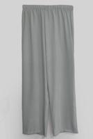 Vêtements hijab GRIS ENSEMBLE PANTALON LARGE CEINTURE 3 PIÈCES T 30013