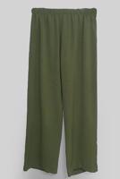 Vêtements hijab KAKI ENSEMBLE PANTALON LARGE CEINTURE 3 PIÈCES T 30013