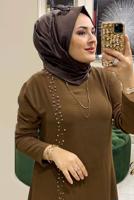 Vêtements hijab TABA ENSEMBLE PANTALON 2 PIÈCES PERLÉ T 30911