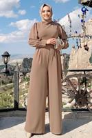 Vêtements hijab VISON SALOPETTE LARGE AVEC CEINTURE T 1473