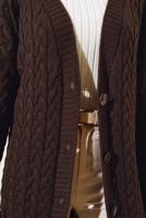 Tesettür giyim KAHVE TRİKO HIRKA T 0773