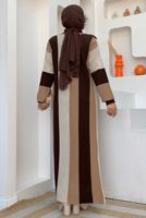 Vêtements hijab TABA VESTE EN TRICOT À RAYURES T 31332