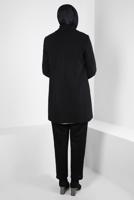 Hijab clothing BLACK ALVINA POCKET DETAILED JACKET T 44276