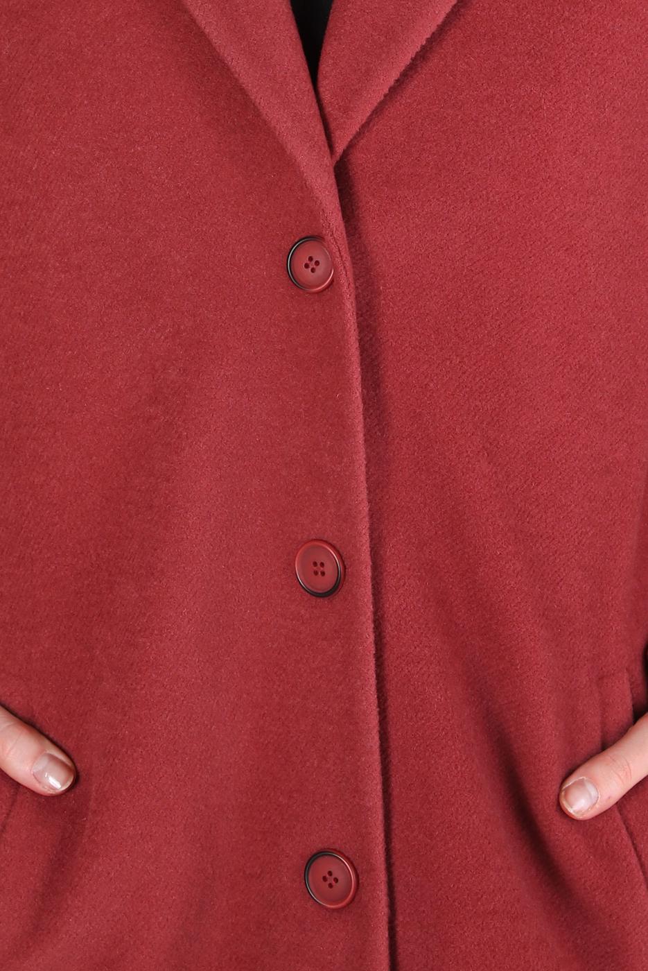 Hijab clothing BROWN ALVINA POCKET DETAILED JACKET T 44276