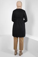 Hijab clothing BLACK ALVINA BELTED JACKET T 44278