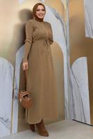 Hijab clothing MINK KNITWEAR DRESS T 5071