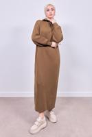 Hijab clothing TABA KNITWEAR DRESS T 7808