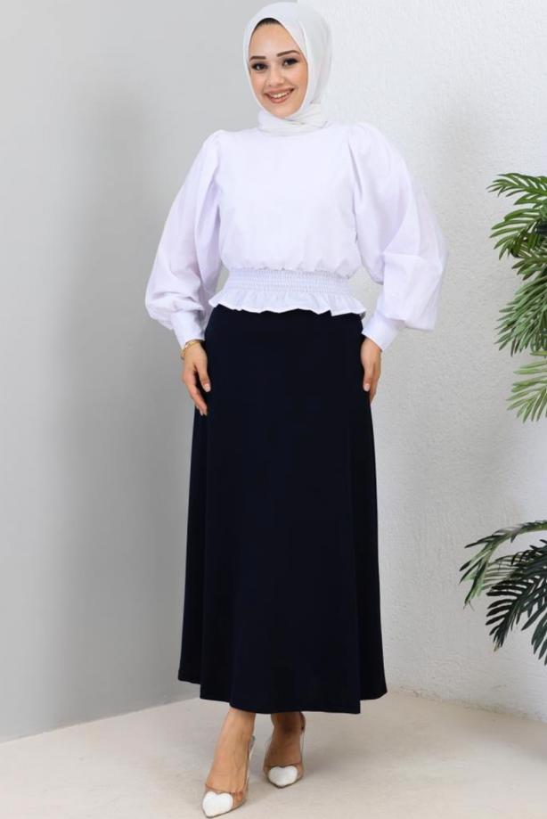 Vêtements hijab  A-LINEN SKIRT T 112 - TRENDTESETTÜR