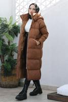Hijab clothing TABA HOODED PUFFER COAT T 4444