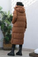 Hijab clothing TABA HOODED PUFFER COAT T 4444