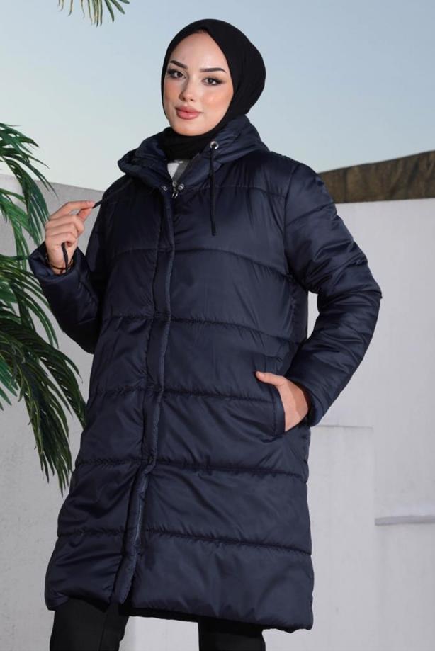 Vêtements hijab  PUFFER COAT T 5444 - TRENDTESETTÜR