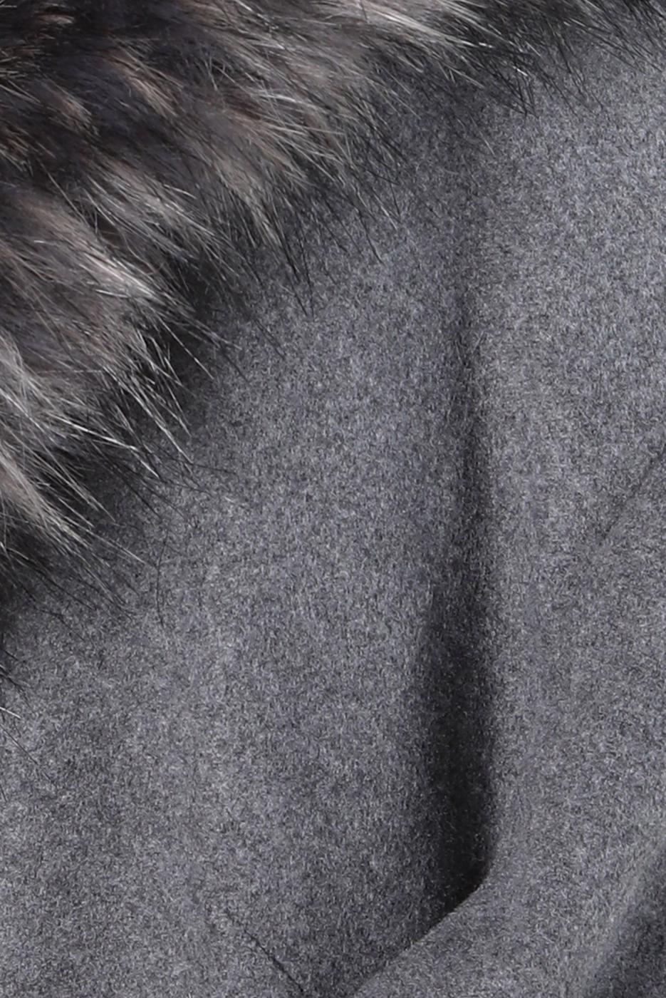 Hijab clothing GREY T 90405 ALVİNA WİNTER ALMEDA KABAN 40/48 TEK42