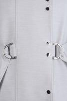 Hijab clothing GREY ALVINA BELTED COAT T 90449