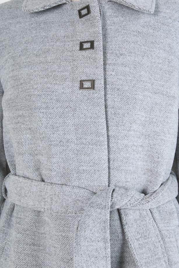 Hijab clothing GREY T 90456 ALVİNA 8239 KABAN 40/48 TEK42 - TRENDTESETTÜR