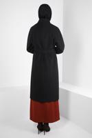 Hijab clothing BLACK T 90457 ALVİNA 8559 KABAN 38-46 TEK 40