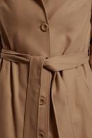 Hijab clothing BROWN ALVINA BELTED COAT T 90458