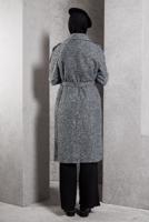Hijab clothing GREY ALVINA BELTED COAT T 90474-1